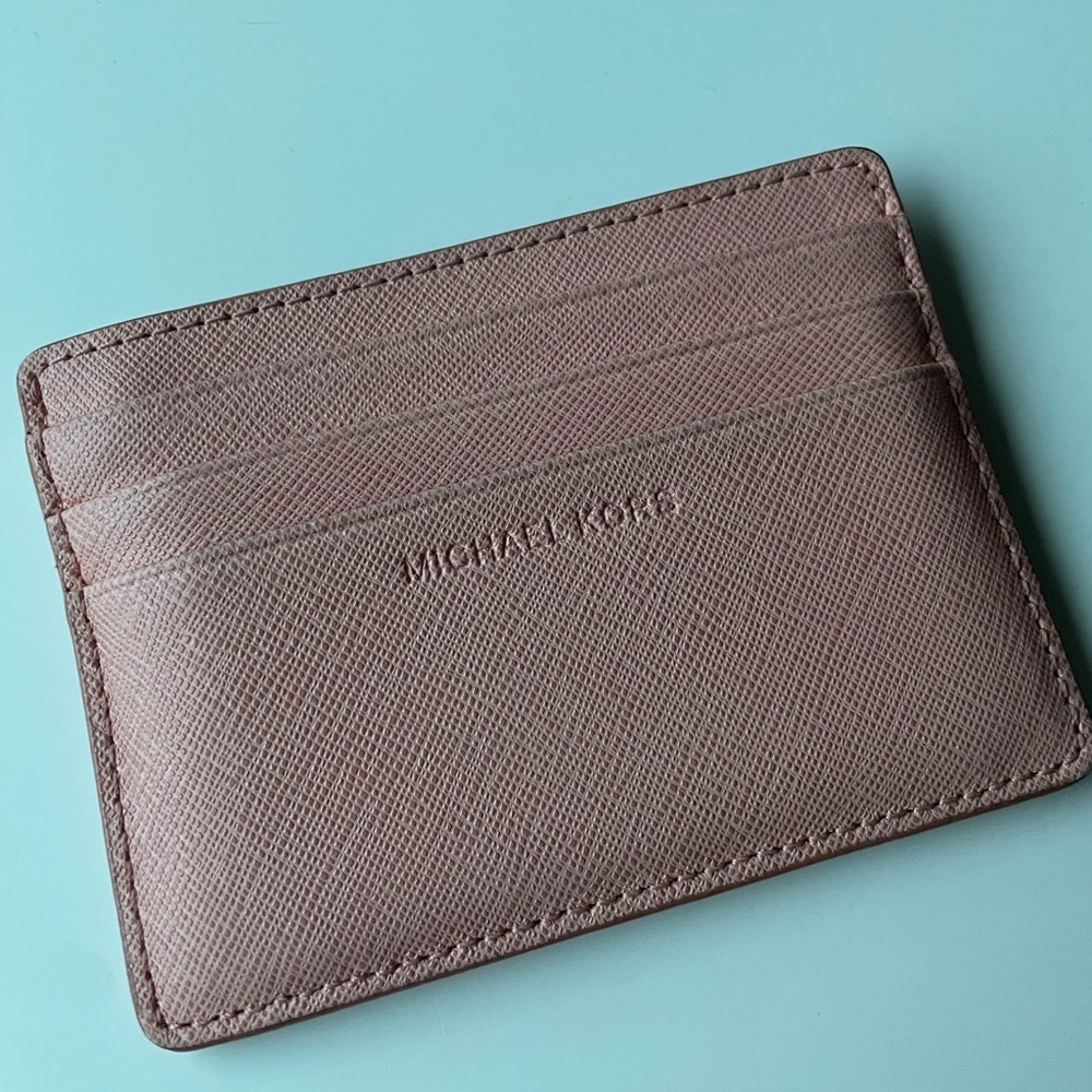 Michael Kors Pink Card Holder